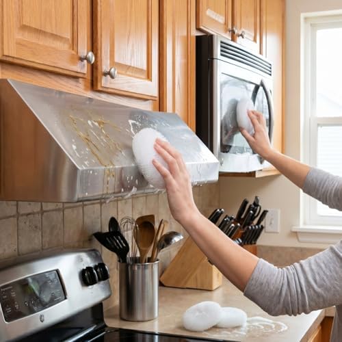 Blulu 15 Pcs Plastic Dish Scrubbers, Nylon Mesh Pads - Image 6
