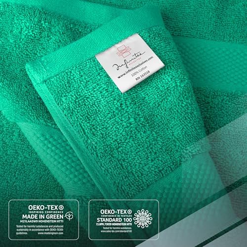 Infinitee Xclusives 100% Ring-Spun Cotton Bath Towels - Image 5