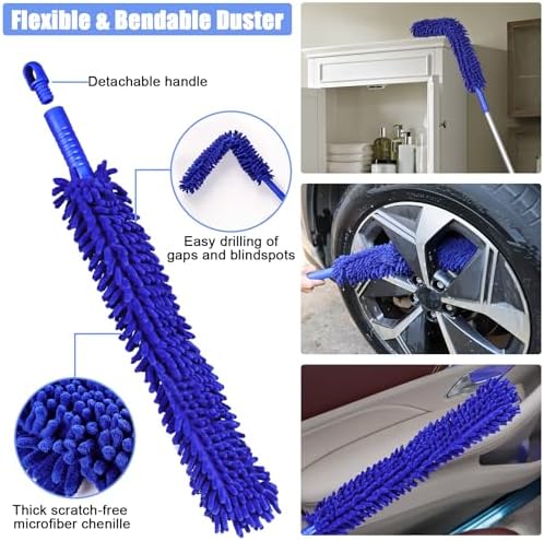 anngrowy 62" Microfiber Car Wash Brush - Image 4