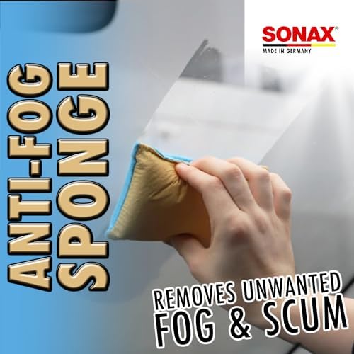 SONAX Windscreen Sponge 417100 | Dual Action Cleaning Tool - Image 3
