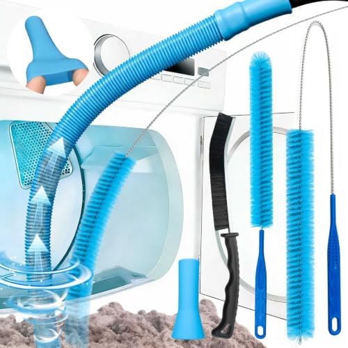 Dryer Vent Cleaner Kit, 5 Piece Universal Vent Cleaner by Unknown