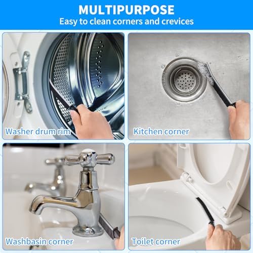 4TH Multi-Purpose Hard Bristle Crevice Cleaning Brush -Deep Cleaning Essential - Image 5