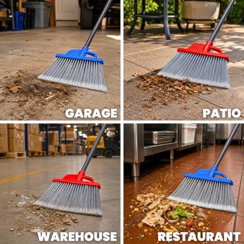 4 Pack Outdoor Broom for Floor Cleaning - Image 4