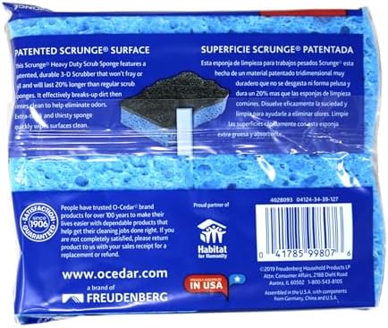 O-Cedar Scrunge Heavy Duty Sponge - Image 3
