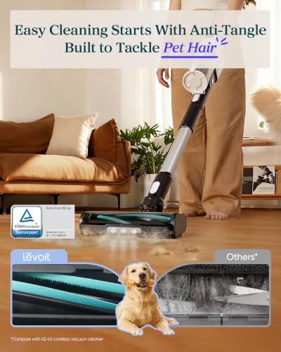 Levoit Cordless Vacuum Cleaner, Anti-Tangle - Image 2