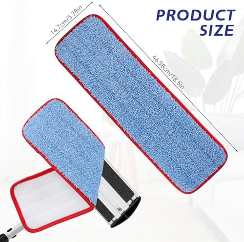 Replacement Mop Pads for Rubbermaid Commercial 18.5 Inch Mop Head - Image 2
