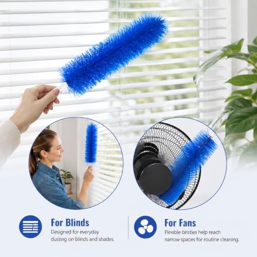 Fan Cleaning Brush, Bendable Washable Fan Duster - Image 2