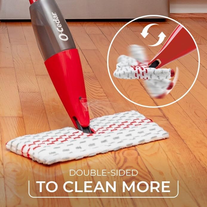 O-Cedar ProMist MAX Spray Mop Head Replacement | Machine Washable | Reusable | - Image 5