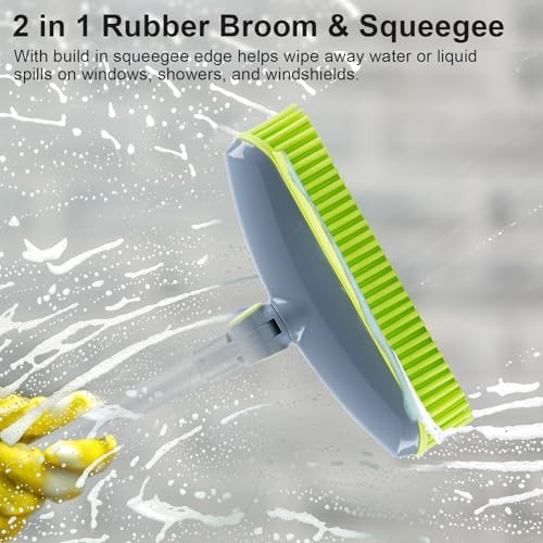 180°Rotating Head Rubber Broom - Image 6