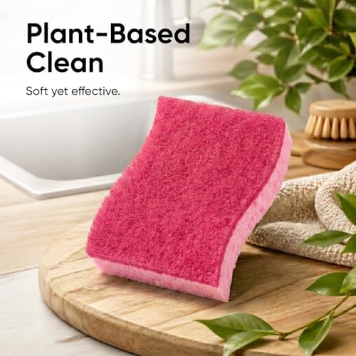 Non-Scratch Cellulose Sponge Kitchen Scrub Sponge - Image 6