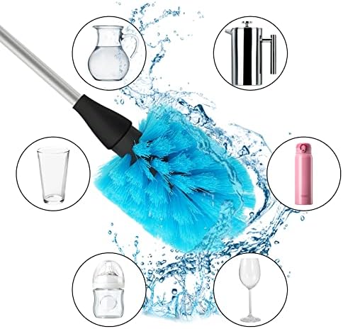 Haomaomao Long Bottle Brush Water Bottles Brushes Tube Cleaning Lab Brushes - Image 5