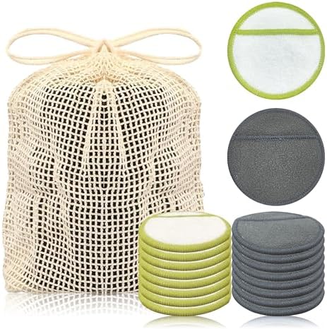 Chloven 16 Pack Reusable Makeup Remover Pads by ChlovenUS