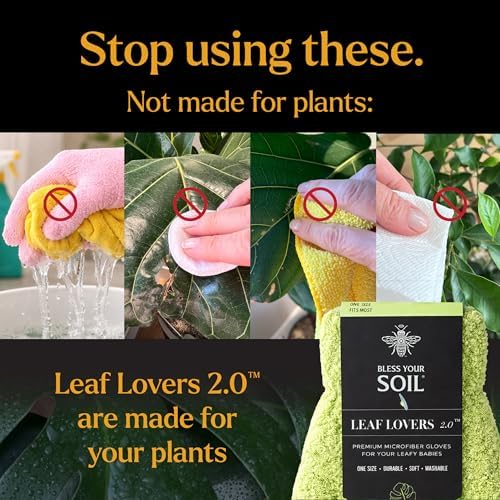 BLESS YOUR SOIL Microfiber Dusting Gloves - Image 5