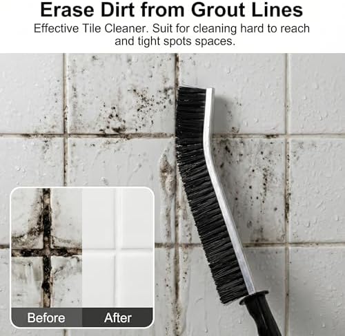 4 Pcs Multi-Purpose Hard Bristle Crevice Cleaning Brush Small Deep Gap Cleaning - Image 3