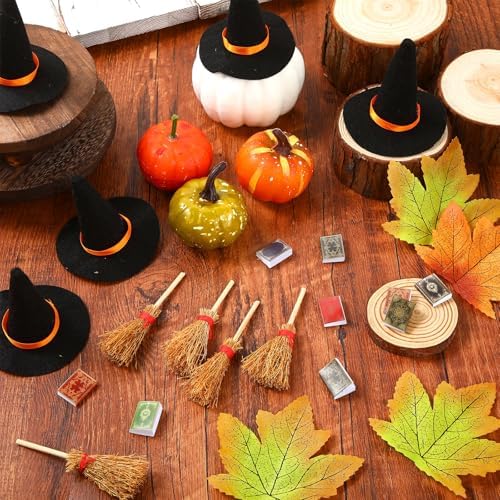 Yuntau 36 Pcs Halloween Mini Witch Hats - Image 4