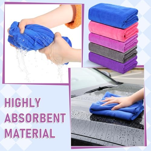 10 Pcs Extra Large Microfiber Cleaning Cloth - Image 5