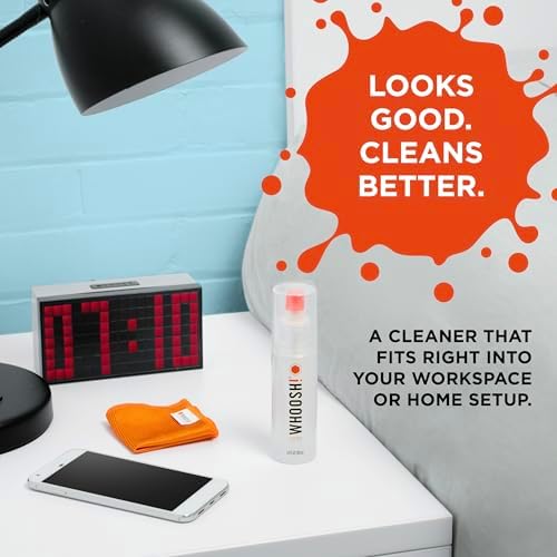 WHOOSH! Screen Shine Go XL – Screen Cleaner Spray & Wipe Kit, 3.4 fl oz - Image 4
