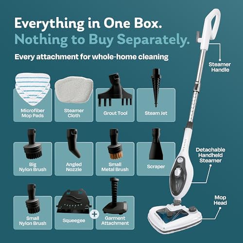 Steam & Go 10-in-1 Multi-Surface Mop and Handheld Steam Cleaner - Image 6