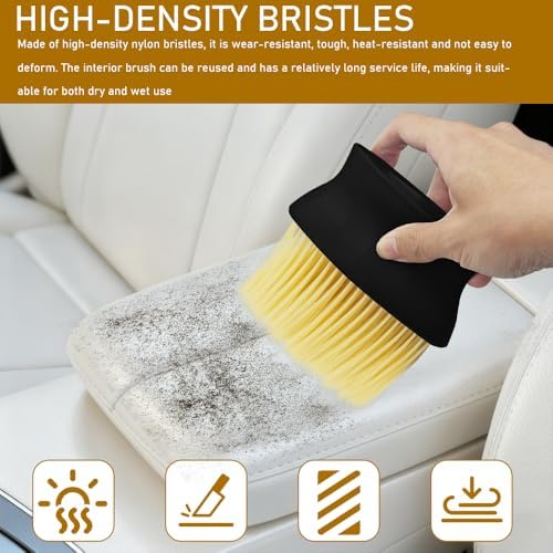 Auto Interior Dust Brush, Car Interior Brush, Car Cleaning Brushes Duster - Image 5