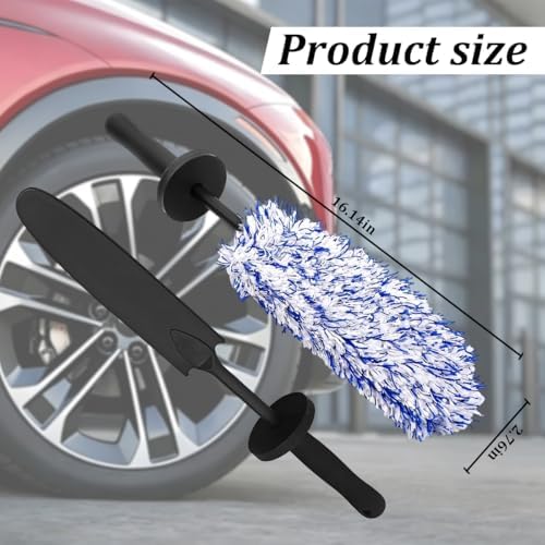 Microfiber Wheel Barrel Cleaning Brush - Image 2