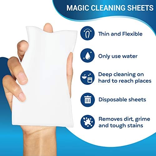 SCRUBIT Eraser Sheets – 72 Pack Disposable Magic Cleaning sponges - Image 6