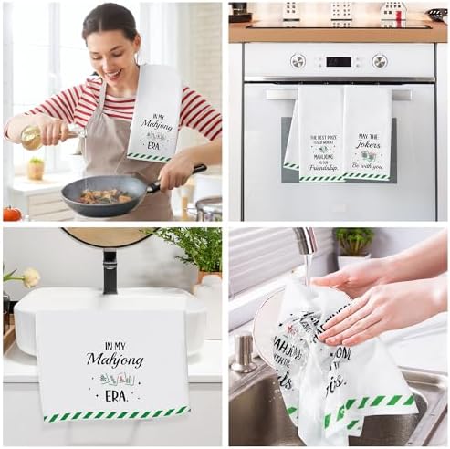 R HORSE Mahjong Kitchen Dish Towel - Image 4