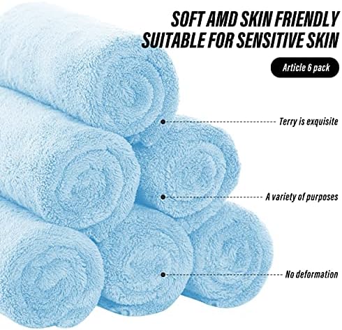 MOONQUEEN 6 Pack Premium Hand Towels - Image 7