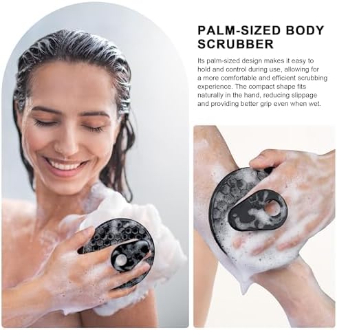 INNERNEED Silicone Body Scrubber Gentle Exfoliating Brush Set - Image 4