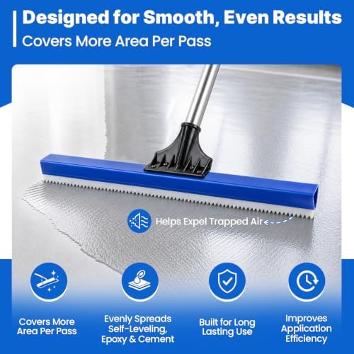 16" Notched Epoxy Floor Squeegee - Image 5