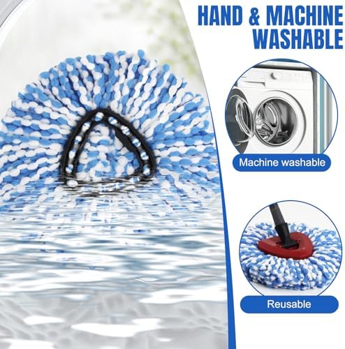 16 Pack Spin Mop Replacement Head Compatible - Image 4