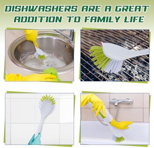 Hsei 20 Pcs Kitchen Scrub Dish Brush Bulk - Image 5