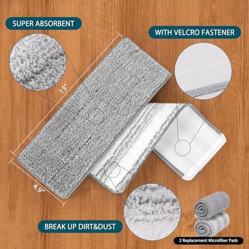 2 Pack Mop Replacement Pads Compatible - Image 3