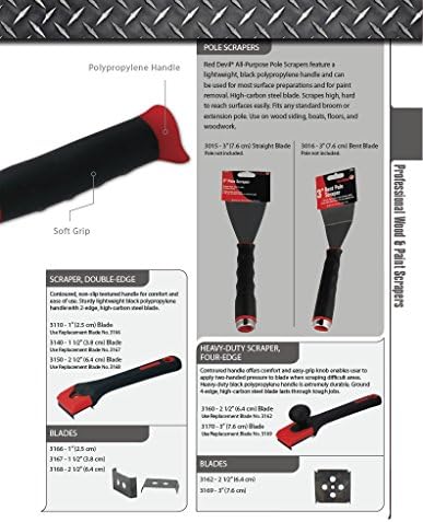 Red Devil 3169 Replacement Four-Edge Scraper Blade - Image 2