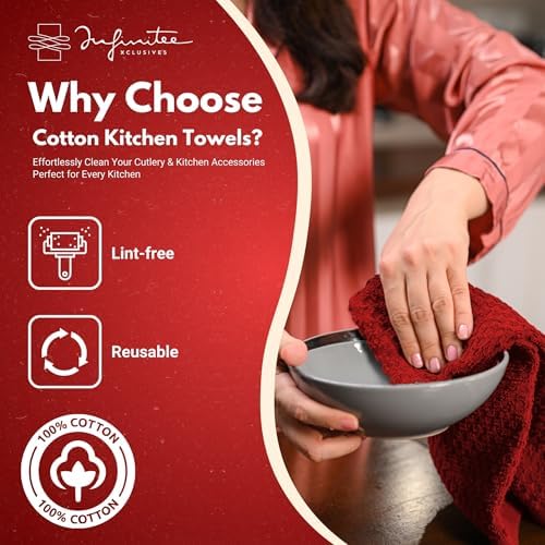 Infinitee Xclusives Kitchen Towels -12 Pack - Image 2