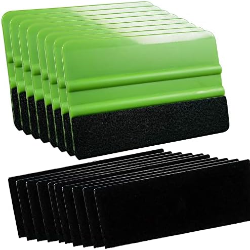 Gebildet 8Pcs Green Squeegee 4 Inch by Gebildet