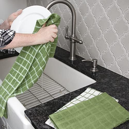 Ritz Premium 3-Pack Kitchen Towel & 6-Pack Dish Cloth Set - Image 4