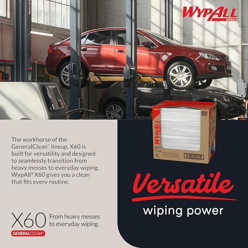WypAll GeneralClean X60 Multi-Task Cleaning Cloths, 6 x 150 Towels - Image 5