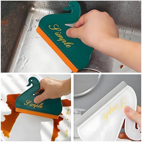 Squeegee Bathroom Glass Door Cleaning Scraper - Image 6