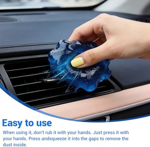 3 Jars Car Cleaning Gel, Auto Interior Cleaning Putty - Image 7