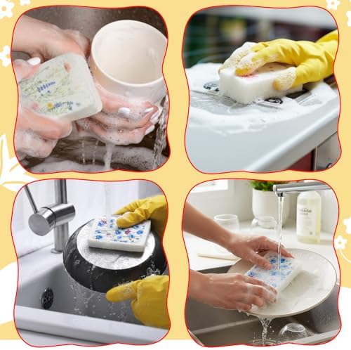 Chengu 12 Pcs Kitchen Dish Sponges - Image 6