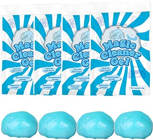 4Pcs Car Cleaning Gel Automotive Cleaning Supplies Putty Auto Dust Cleaning Kit by TONGNENGLIU