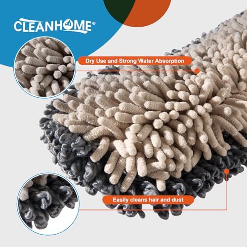 CLEANHOME Microfiber Mop Pads, 4 Pieces - Image 2