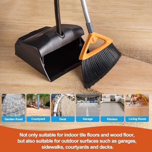 CLEANHOME Outdoor Broom for Sweeping Patio - Image 5