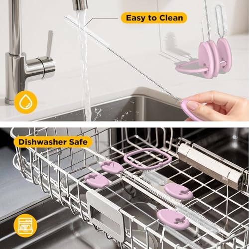 Straw Cleaner Brush Set, 4-in-1 - Image 6