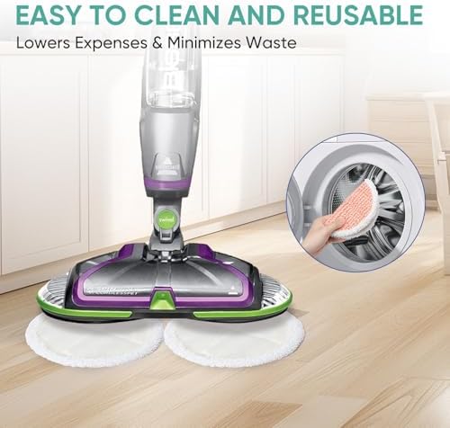 12 Pack 2124 Steam Mop Replacement Pads Compatible - Image 7