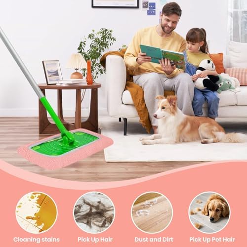 6 Pack Reusable Microfiber Mop Pads - Image 7