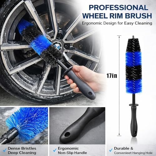 26Pcs Car Detailing Kit, Car Detailing Brush Set, Auto Detailing Drill Brush Set - Image 4