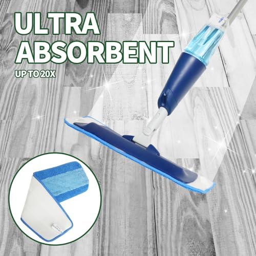 10 Pack Microfiber Cleaning Pads, Reusable Microfiber Mop Pads - Image 4
