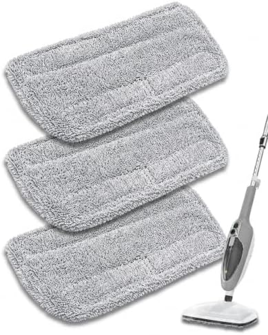 Steam Mop Pads, 3 Pack Microfiber Washable Replacements by Unknown