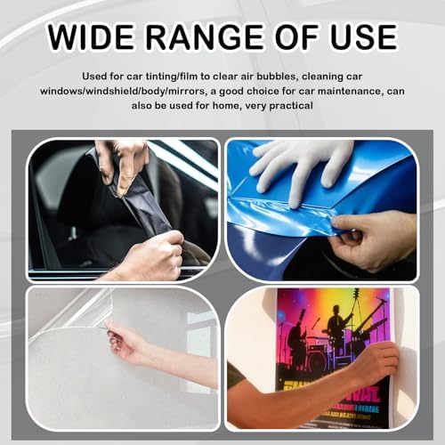 2PCS Car Window Tint Squeegee, Portable Small Squeegees - Image 7